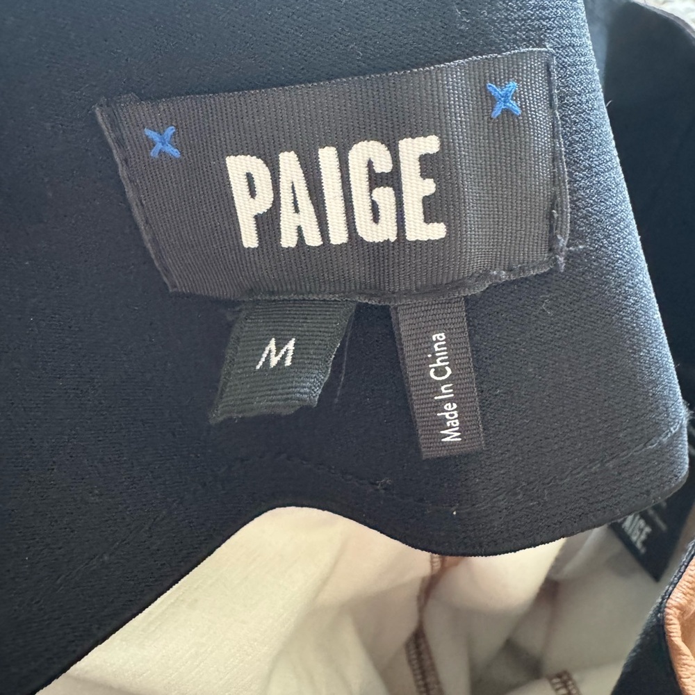 PAIGE Sheena Faux Leather Leggings - Picture 4 of 5